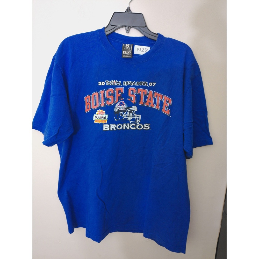 Gear For Sports T-Shirt Men XL Blue 2007 Fiesta Bowl Boise State Broncos T Rare